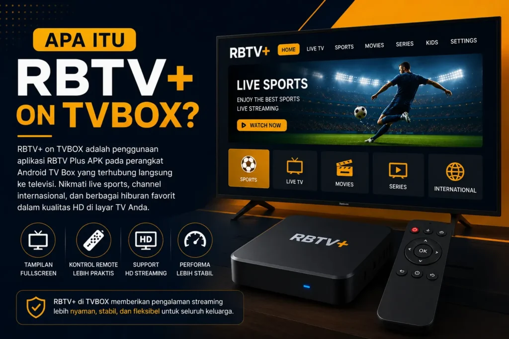 Apa Itu RBTV STREAMING on TVBOX Apa Itu RBTV STREAMING on TVBOX