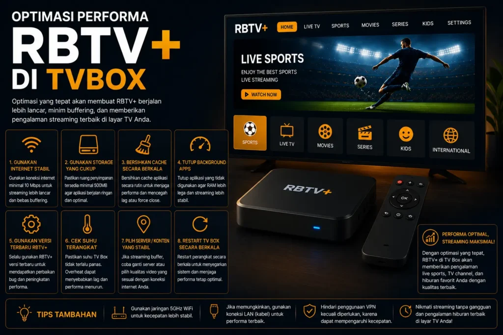 Optimasi Performa RBTV STREAMING di TVBOX