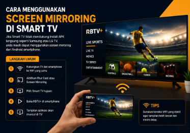 Cara Menggunakan Screen Mirroring di Smart TV