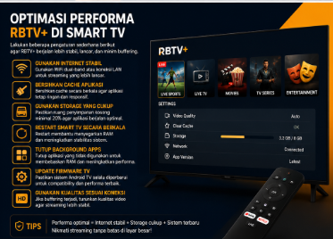 Optimasi Performa RBTV STREAMING di Smart TV