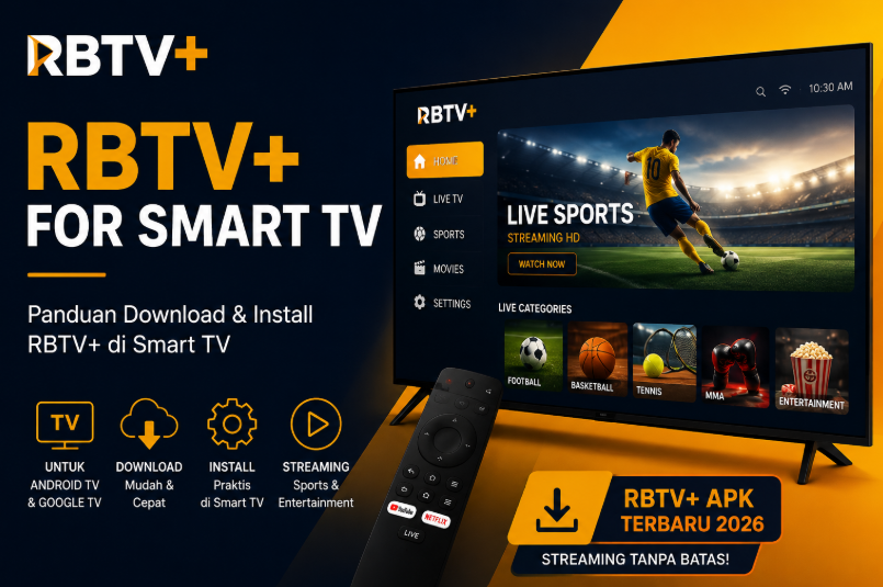 RBTV STREAMING for Smart TV - Download & Install Guide 2026